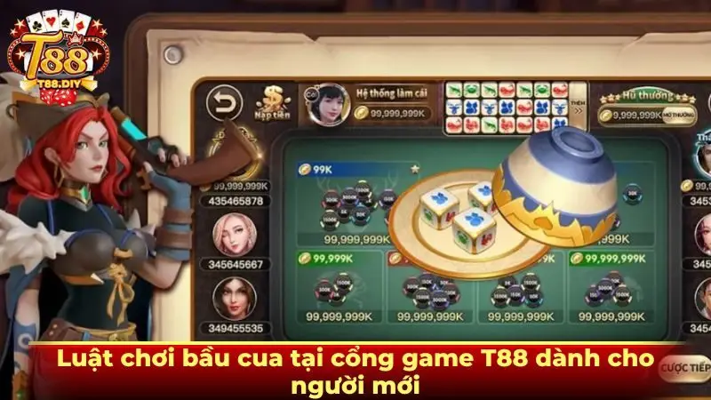 Luật chơi bầu cua tại cổng game T88 dành cho người mới